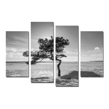 Black and White Tree Canvas Painting Art/Natural Landscape Canvas Wall Art